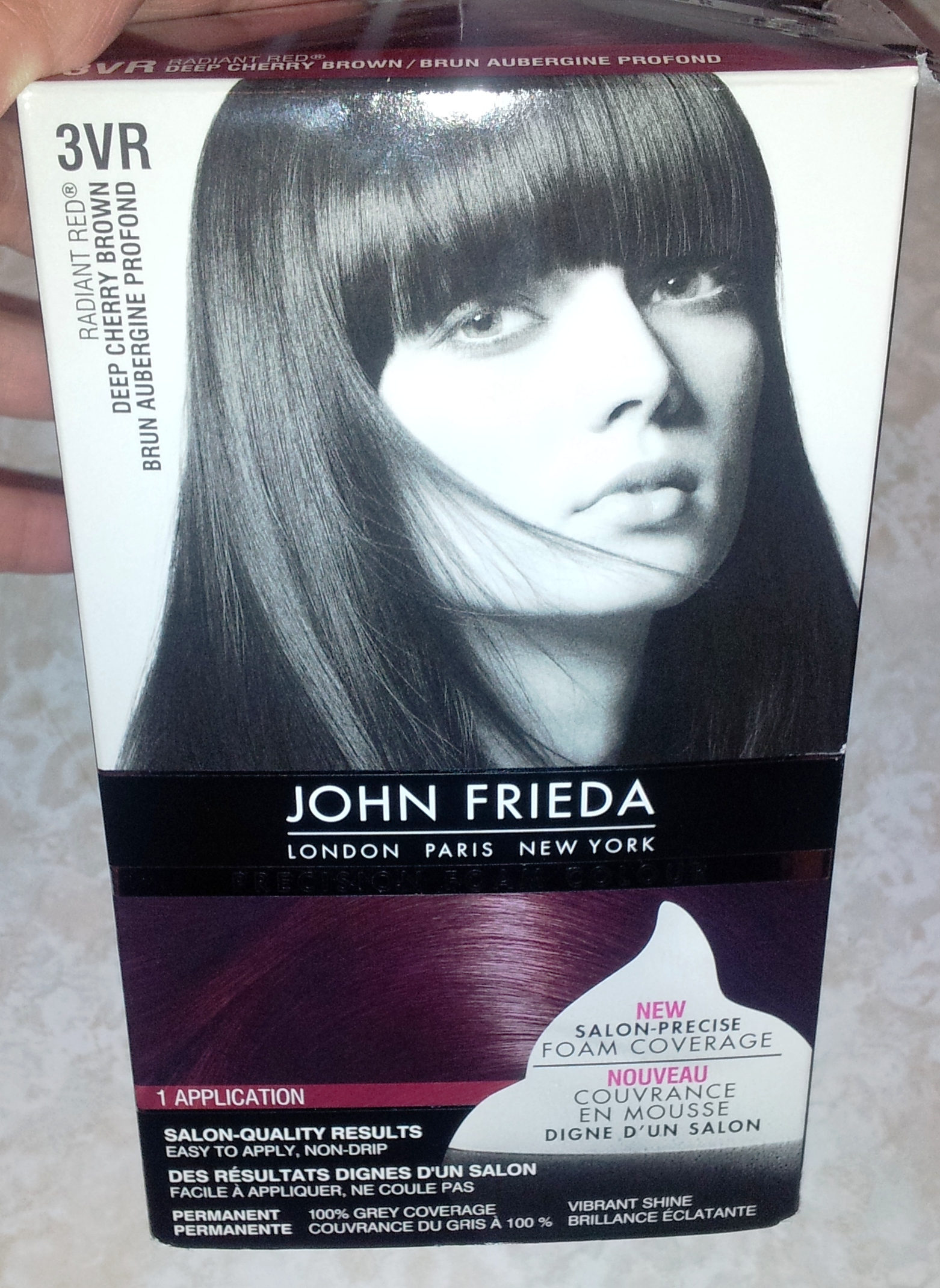 REVIEW: John Frieda Precision Foam Color - Lashes & Lipstick Beauty  BarLashes & Lipstick Beauty Bar