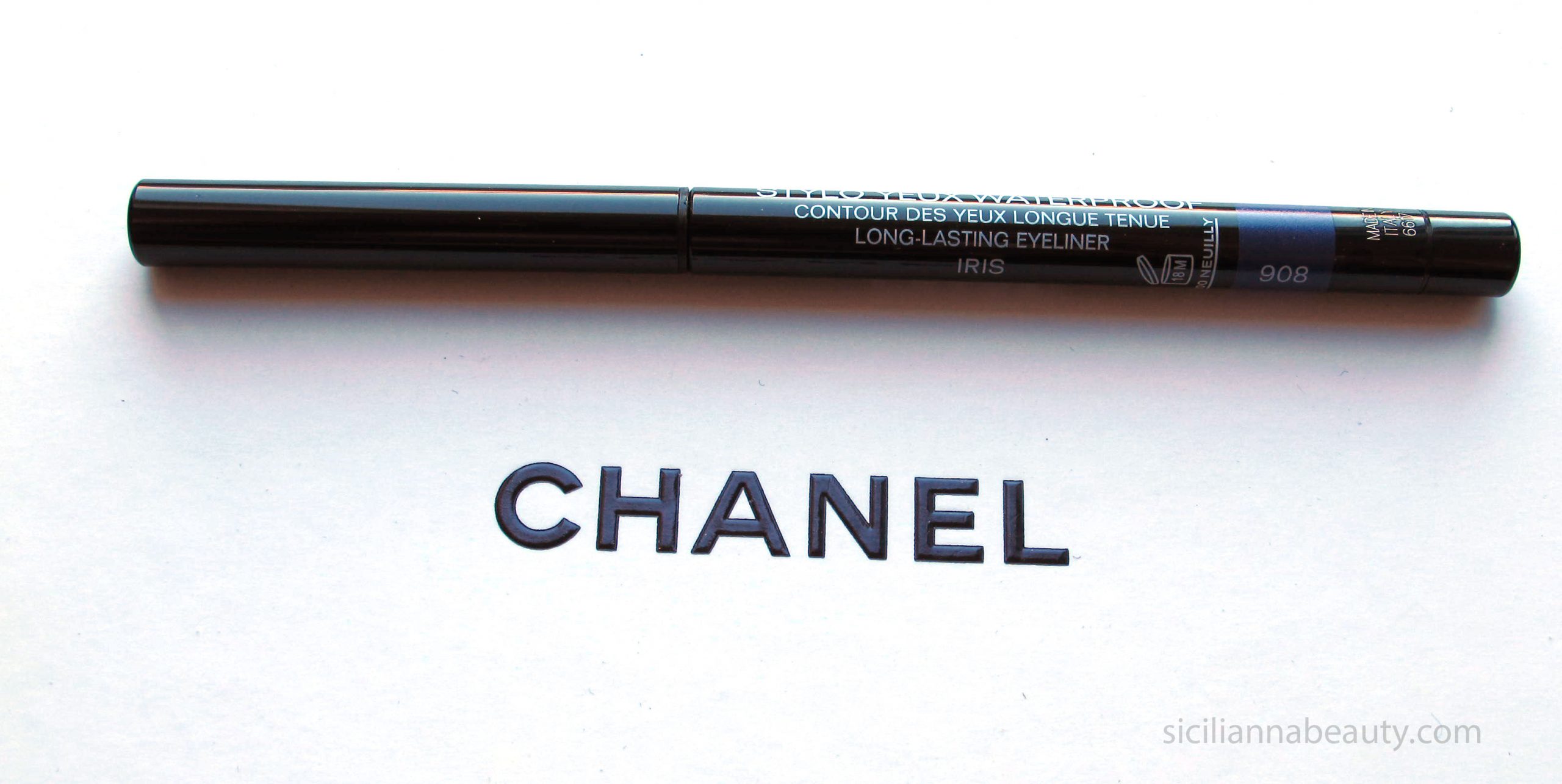 Chanel Marine (30) Stylo Yeux Waterproof Long-Lasting Eyeliner Review &  Swatches